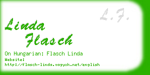 linda flasch business card